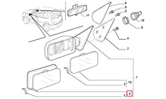 Siena Yan Ayna Camı Şema