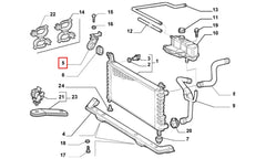 Albea Radyatör Bağlantı Ayağı Şema