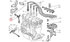 Siena Eksantirik Mil Sensörü Şema