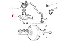 Tempra Fren Hidrolik Deposu Şema