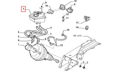 Palio Fren Hidrolik Deposu Şema