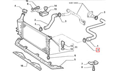 Punto Radyatör Alt Paneli Şema