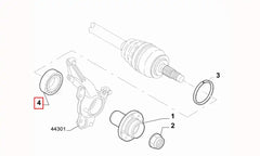 500 Aks Bilyası Şema