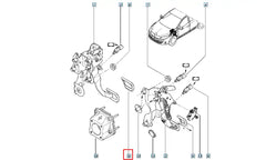 Master Fren Pedal Lastiği Şema