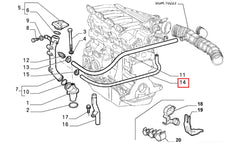 Stilo Yağ Soğutucu Hortumu Şema