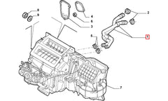Doblo Kalorifer Hortumu Şema