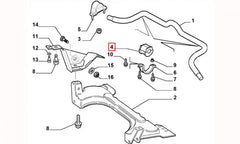 Doblo Viraj Demiri Lastiği Şema