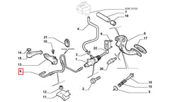 Doblo Debriyaj Hidrolik Borusu Şema
