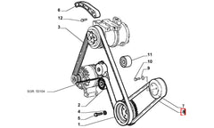 Albea Direksiyon Kayışı Şema