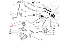 Doblo Kaput Kilidi Şema