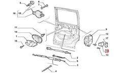 Albea Kapı Kilit Karşılığı Şema