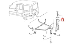 Doblo Stepne Kilidi Şema