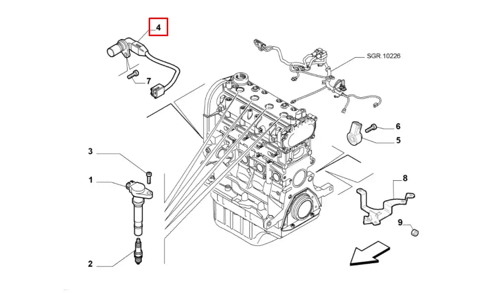 Doblo Krank Sensörü Şema Doblo Krank Sensörü Şema