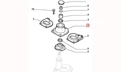 Siena Amortisör Takozu Şema