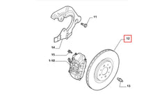 Mito Ön Fren Diski Şema