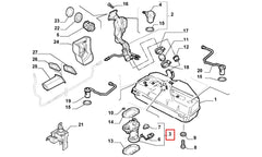 Palio Yakıt Depo Şamandırası Şema