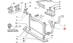 Stilo Radyatör Genleşme Depo Hortumu Şema