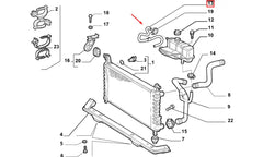 Albea Radyatör Genleşme Depo Hortumu Şema