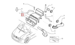 Punto Hava Filtresi Şema