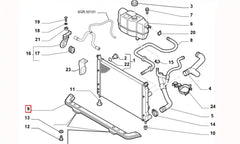 Albea Radyatör Alt Paneli Şema
