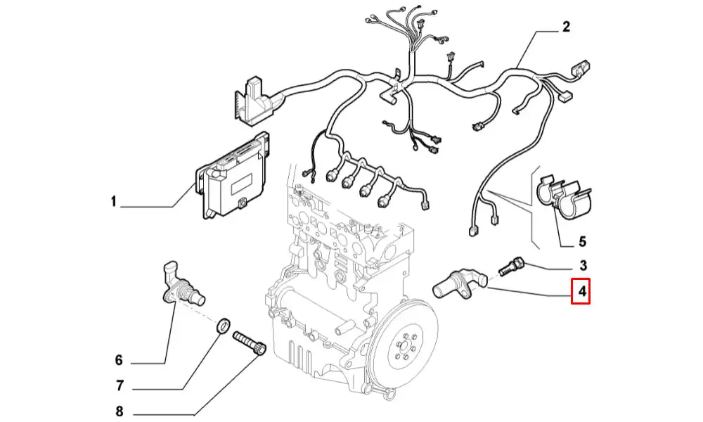Palio Krank Sensörü Şema Palio Krank Sensörü Şema
