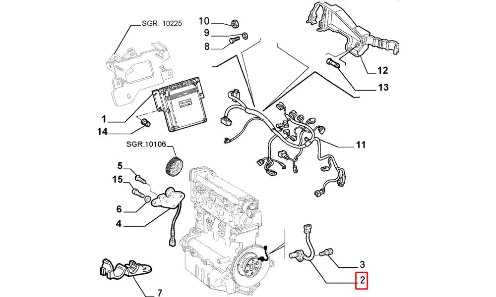 Doblo Krank Sensörü Şema Doblo Krank Sensörü Şema