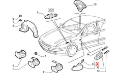 Brava Çamurluk Sinyali Şema