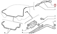 Doblo Cam Yıkama Memesi Şema
