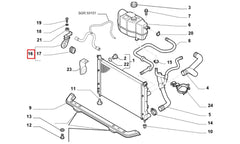 Albea Radyatör Bağlantı Ayağı Şema