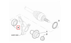 Doblo Aks Bilyası Şema