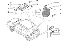 Palio Stop Lambası Şema