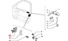 Siena Kapı Kilidi Şema