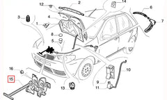 Siena Kaput Dış Açma Kolu Şema