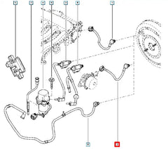Fluence Servo Fren Hortumu Şema