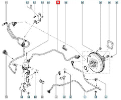 Clio Servo Fren Hortumu Şema