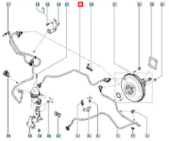 Clio Servo Fren Hortumu Şema