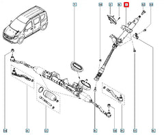 Lodgy Direksiyon Kolonu Şema