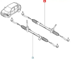 Koleos Direksiyon Kutusu Şema