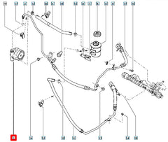 19 Direksiyon Pompası Şema