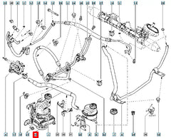 Logan Direksiyon Pompası Şema