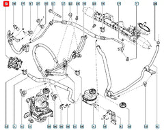 Logan Direksiyon Pompası Şema