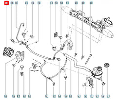 Sandero Direksiyon Pompası Şema