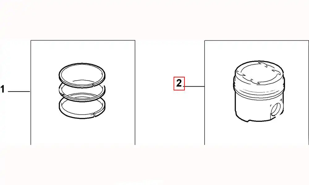 Ducato Silindir Onarım Seti (Piston, Segman) Şema Ducato Silindir Onarım Seti (Piston, Segman) Şema