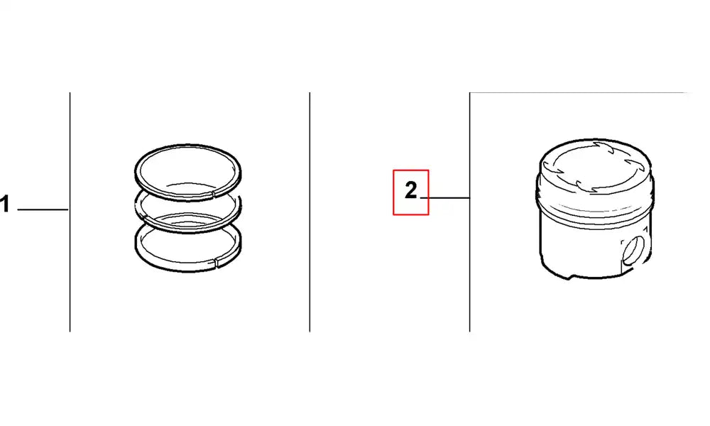Ducato Silindir Onarım Seti (Piston, Segman) Şema Ducato Silindir Onarım Seti (Piston, Segman) Şema
