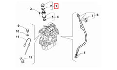 Ducato Motor Yağ Dolum Kapağı Şema