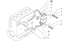 Master Motor Yağ Hortumu Şema