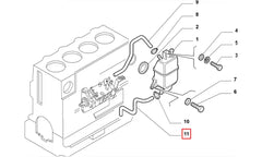 Master Motor Yağ Hortumu Şema