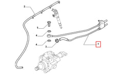 Ducato Yakıt Hortumu Şema