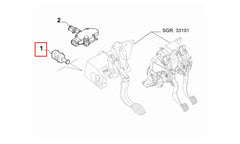 Fiorino Debriyaj Pedal Müşürü Şema