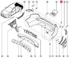 Fluence Tampon Çeki Demir Kapağı Şema